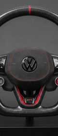 Volante in carbonio personalizzato per modelli Volkswagen