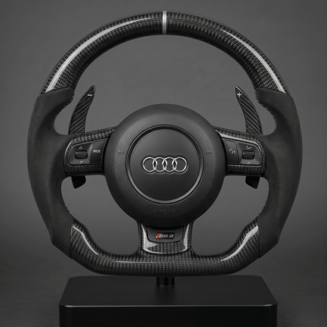 Volant en Carbone Personnalisé pour Modèles Audi