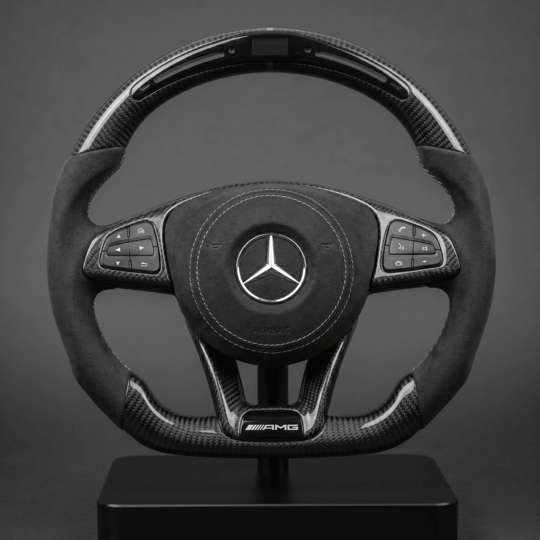 Volant en Carbone Personnalisé pour Modèles Mercedes-Benz