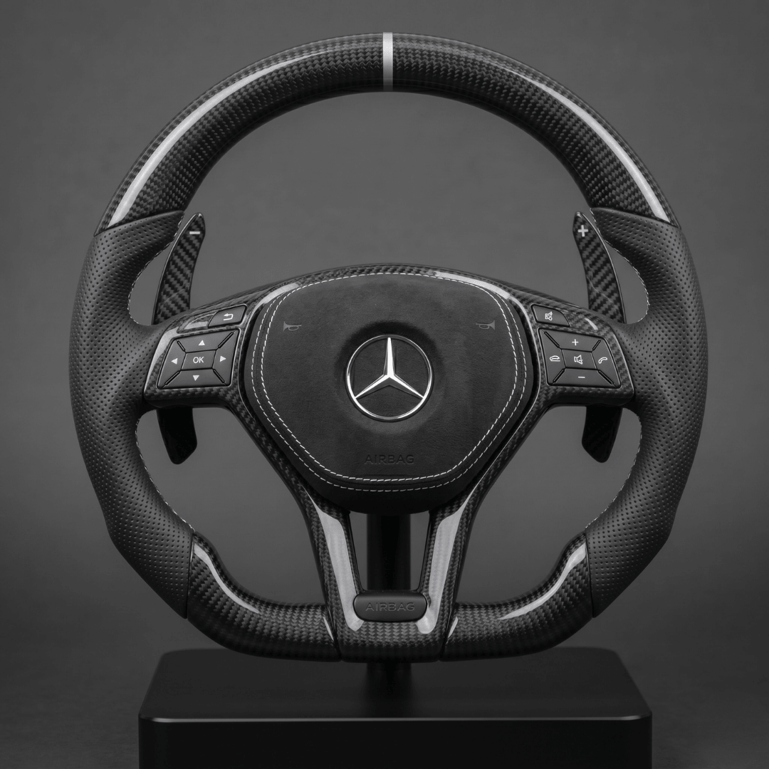 Volant en Carbone Personnalisé pour Modèles Mercedes-Benz