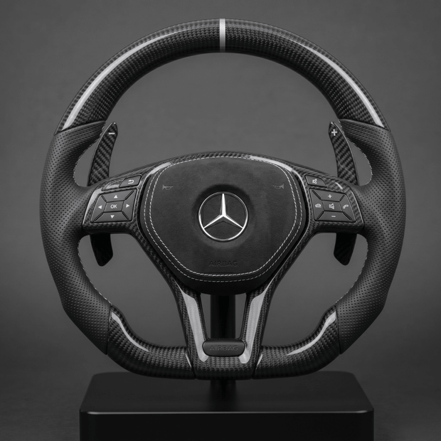 Volant en Carbone Personnalisé pour Modèles Mercedes-Benz