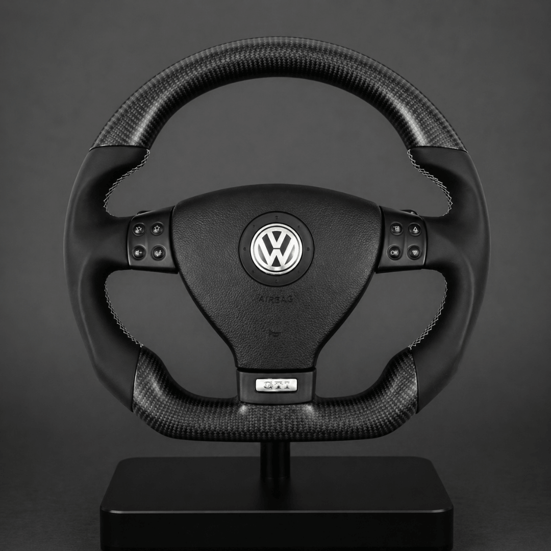 Volant en Carbone Personnalisé pour Modèles Volkswagen