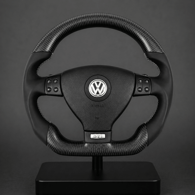 Volant en Carbone Personnalisé pour Modèles Volkswagen