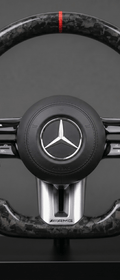 Volante in carbonio personalizzato per modelli Mercedes-Benz