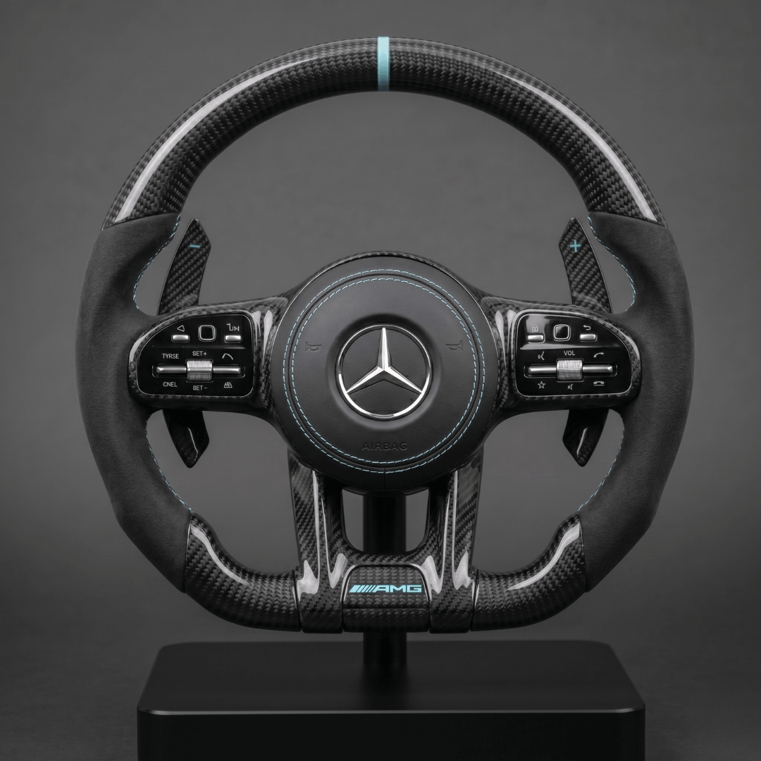 Volant en Carbone Personnalisé pour Modèles Mercedes-Benz