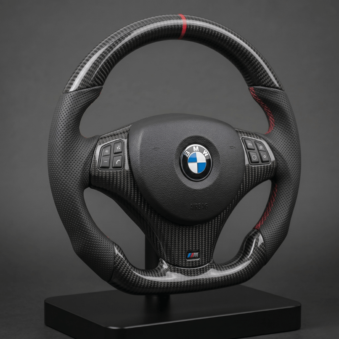 Volant en Carbone Personnalisé pour Modèles BMW