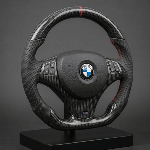 Volant en Carbone Personnalisé pour Modèles BMW