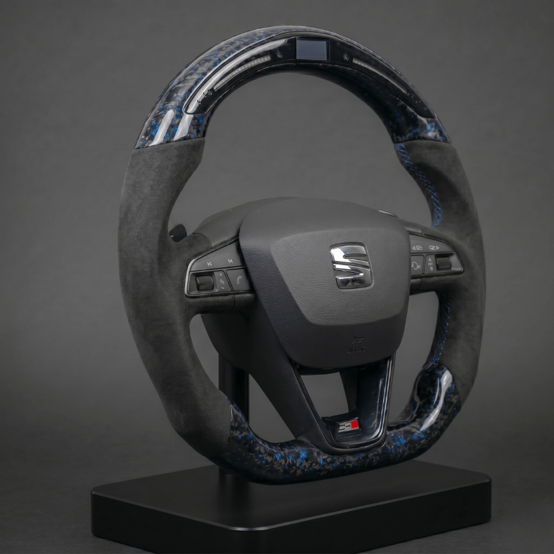 Volant en Carbone Personnalisé pour Modèles SEAT et CUPRA