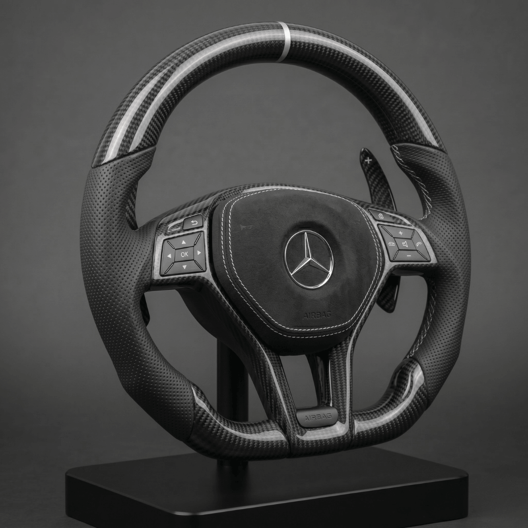Volant en Carbone Personnalisé pour Modèles Mercedes-Benz