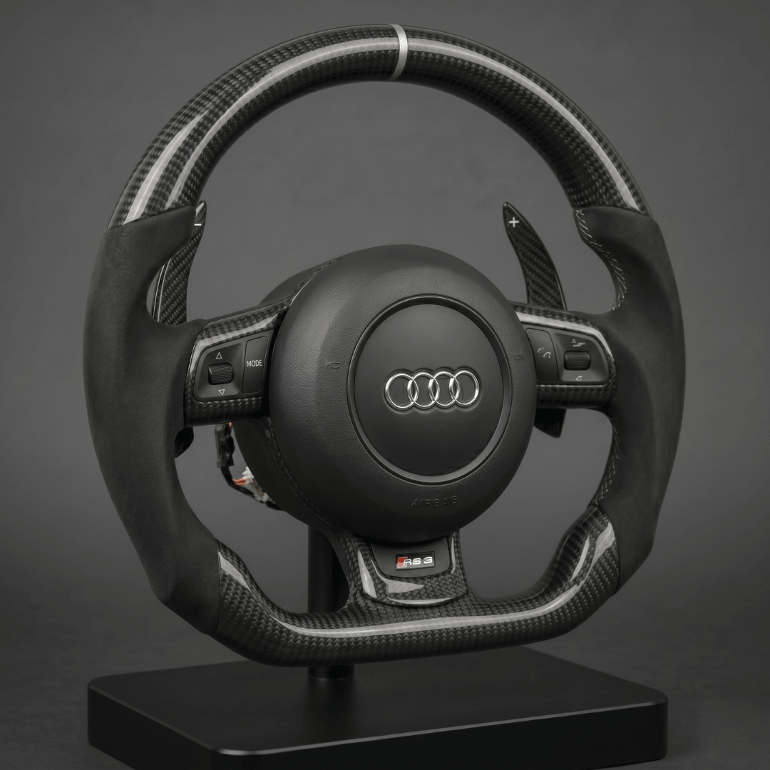 Volant en Carbone Personnalisé pour Modèles Audi