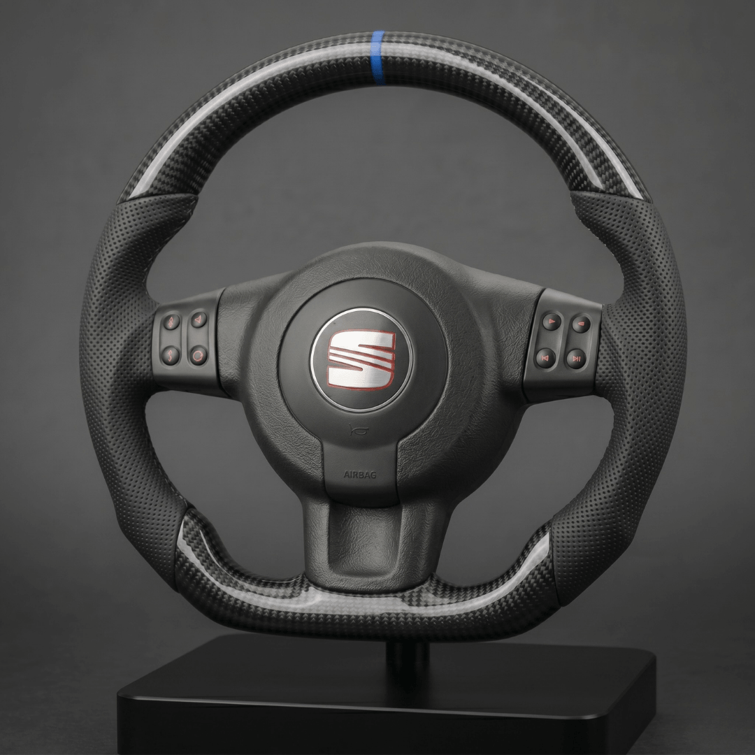 Volant en Carbone Personnalisé pour Modèles SEAT