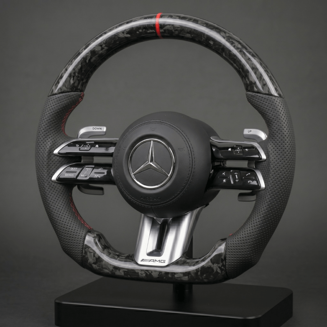 Volant en Carbone Personnalisé pour Modèles Mercedes-Benz