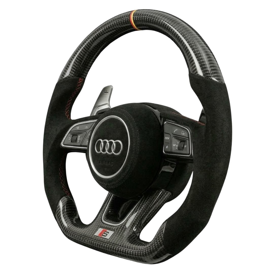 Volant Carbone Sur-Mesure OEM - Audi (2017-2024)