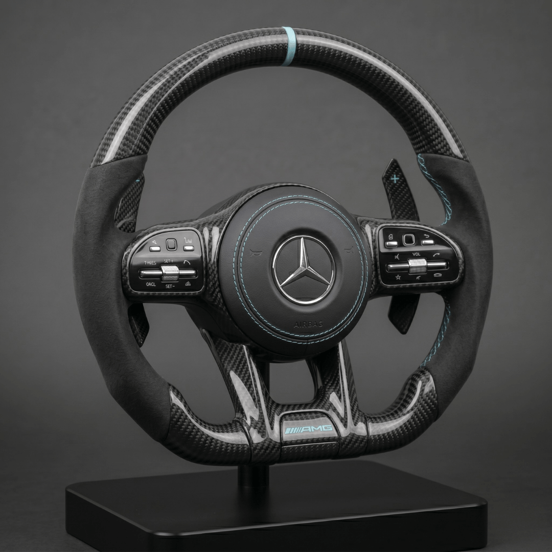 Volant en Carbone Personnalisé pour Modèles Mercedes-Benz