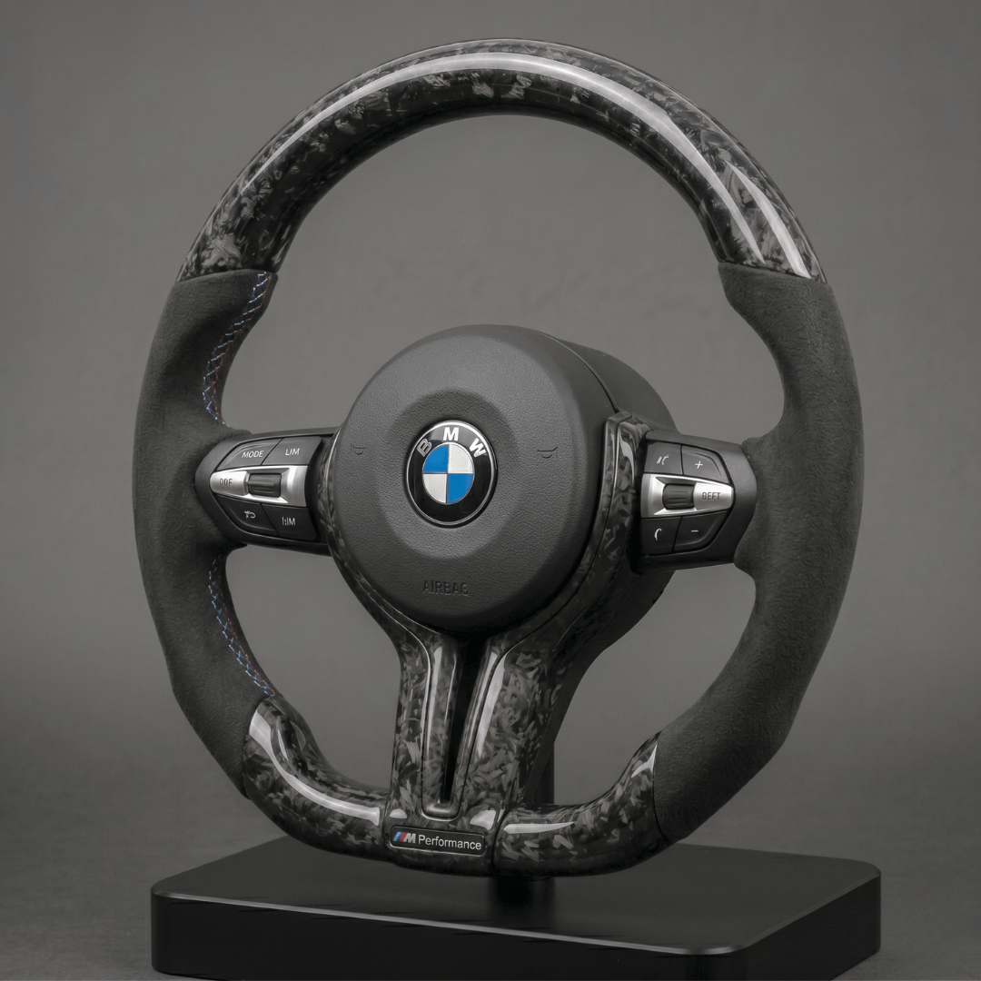 Volant en Carbone Personnalisé pour Modèles BMW