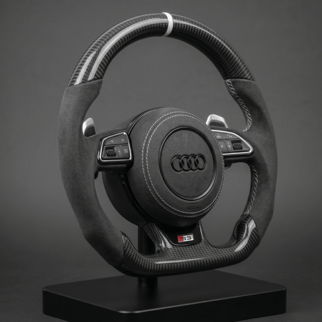 Volant en Carbone Personnalisé pour Modèles Audi