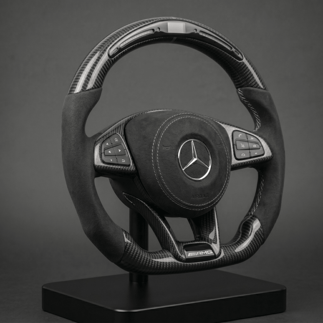 Volant en Carbone Personnalisé pour Modèles Mercedes-Benz