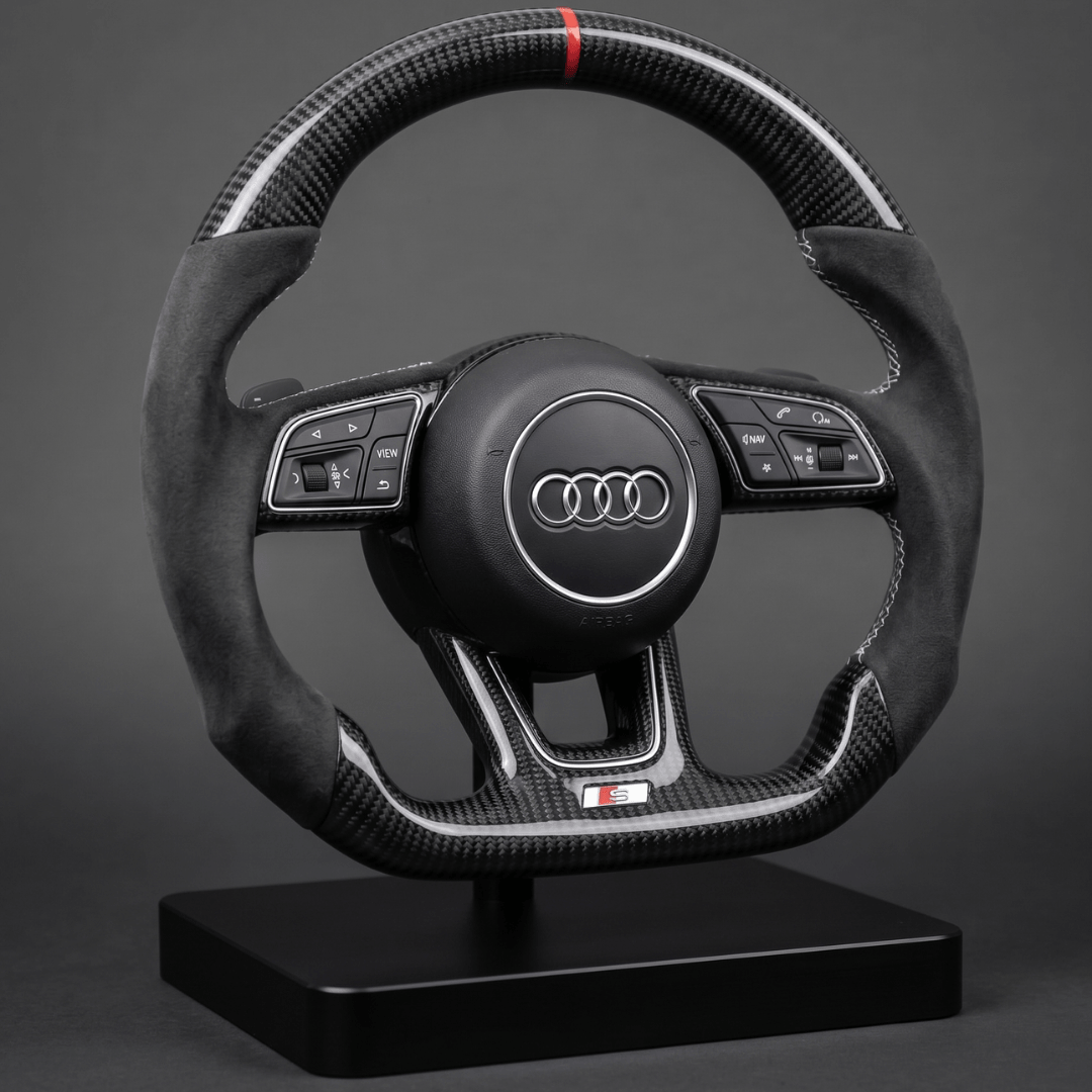 Volant en Carbone Personnalisé pour Modèles Audi