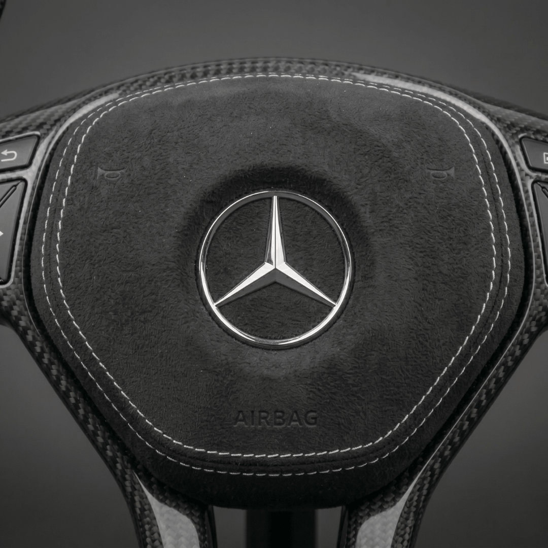 Volant en Carbone Personnalisé pour Modèles Mercedes-Benz