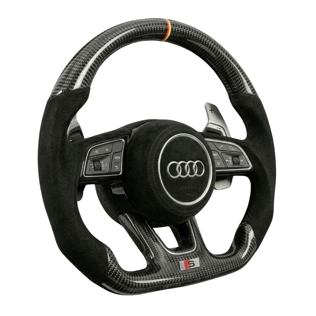 Volant Carbone Sur-Mesure OEM - Audi (2017-2024)