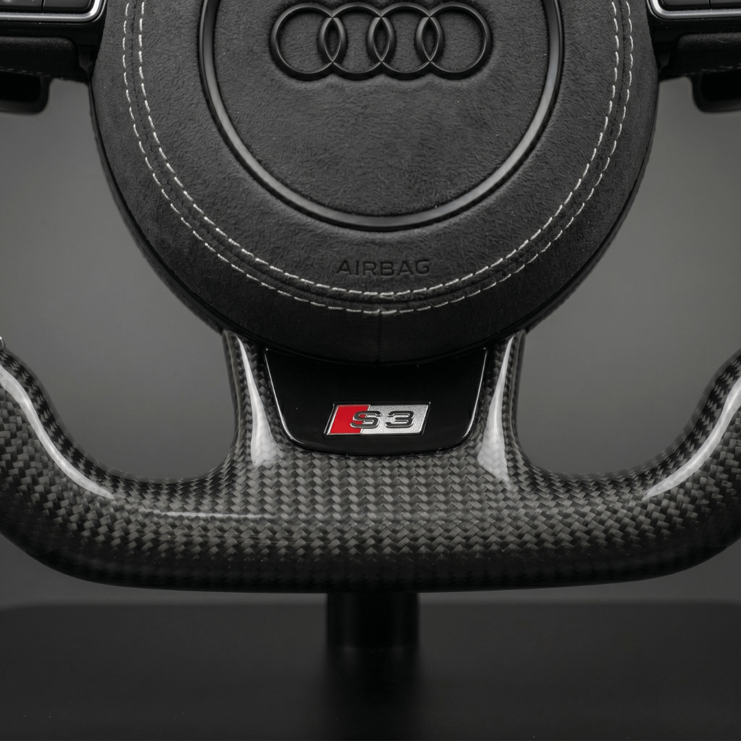 Volant en Carbone Personnalisé pour Modèles Audi
