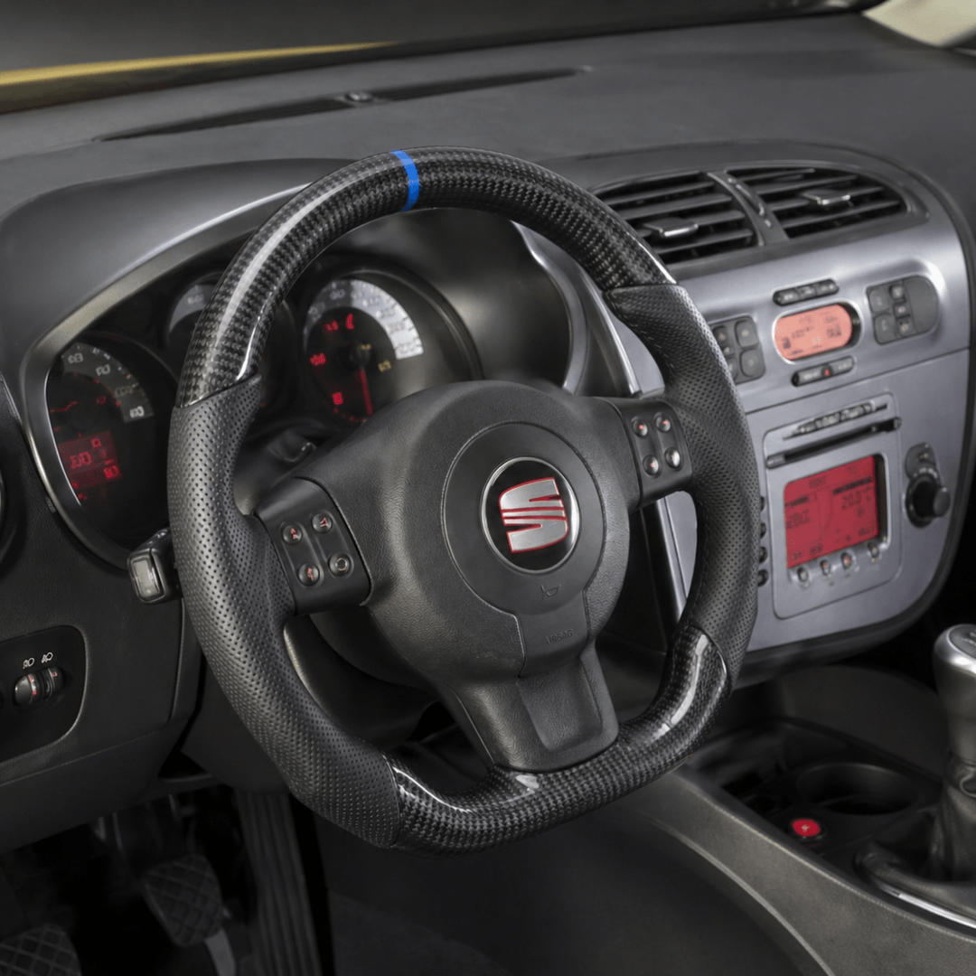 Volant en Carbone Personnalisé pour Modèles SEAT