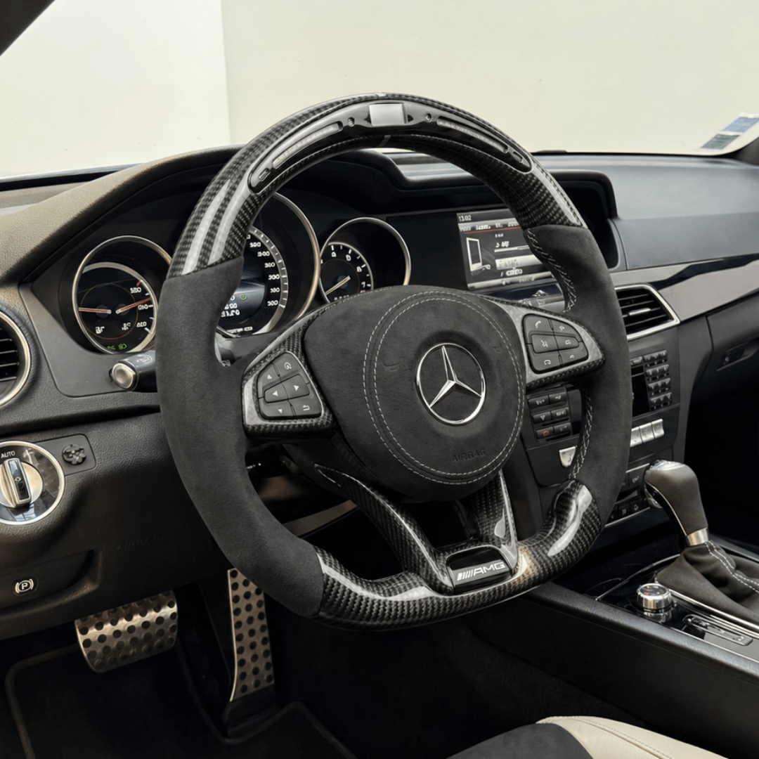 Volant en Carbone Personnalisé pour Modèles Mercedes-Benz