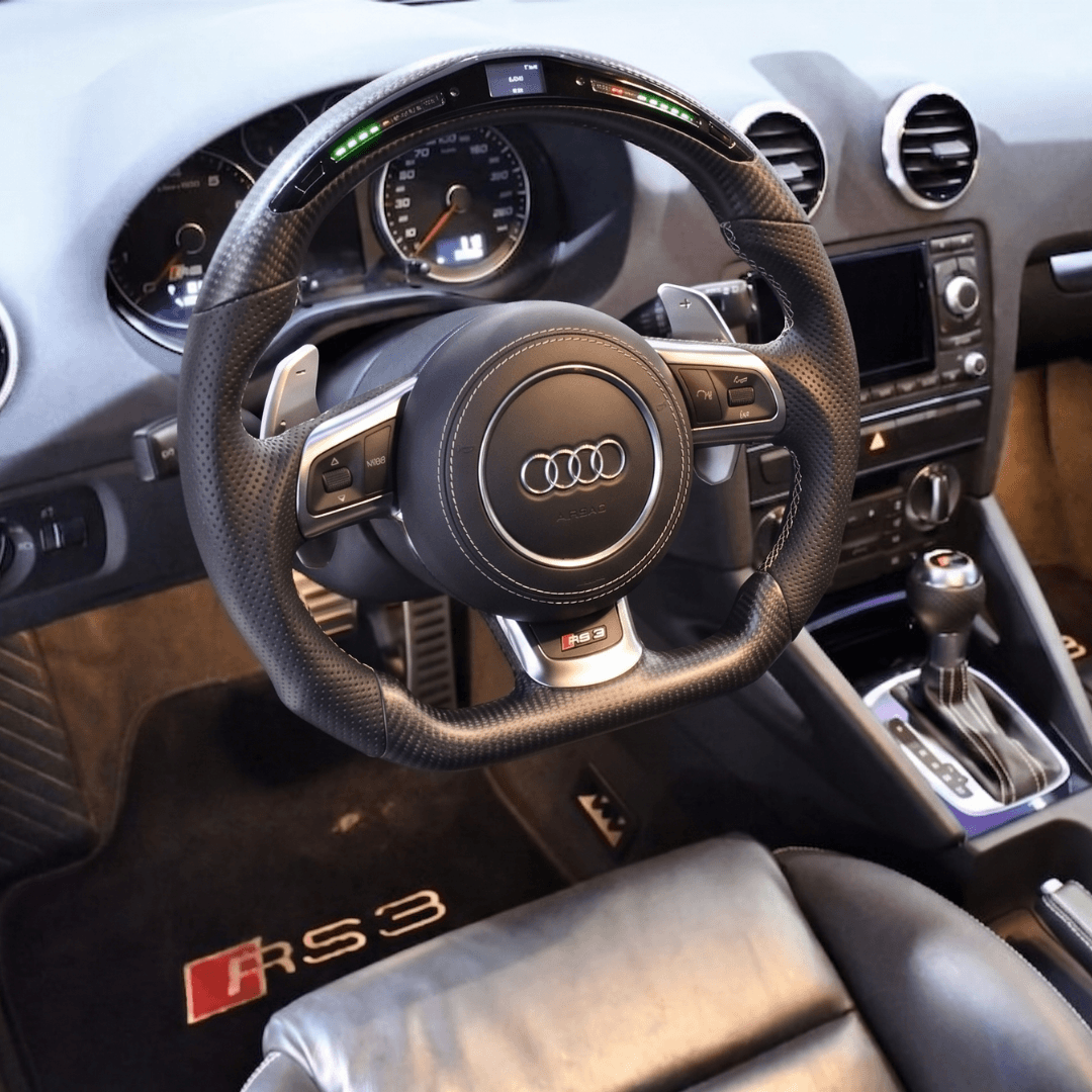 Volant en Carbone Personnalisé pour Modèles Audi