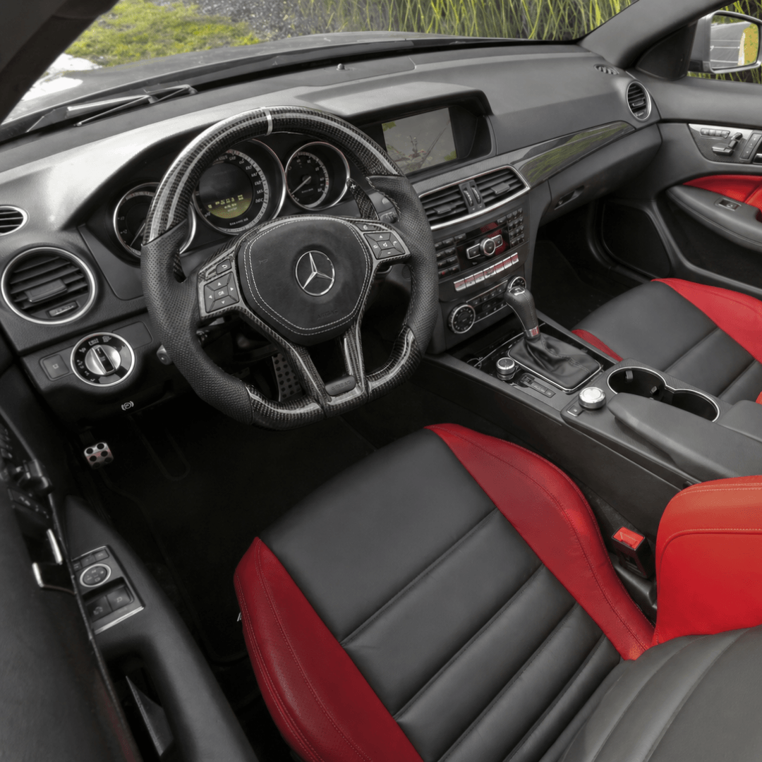 Volant en Carbone Personnalisé pour Modèles Mercedes-Benz