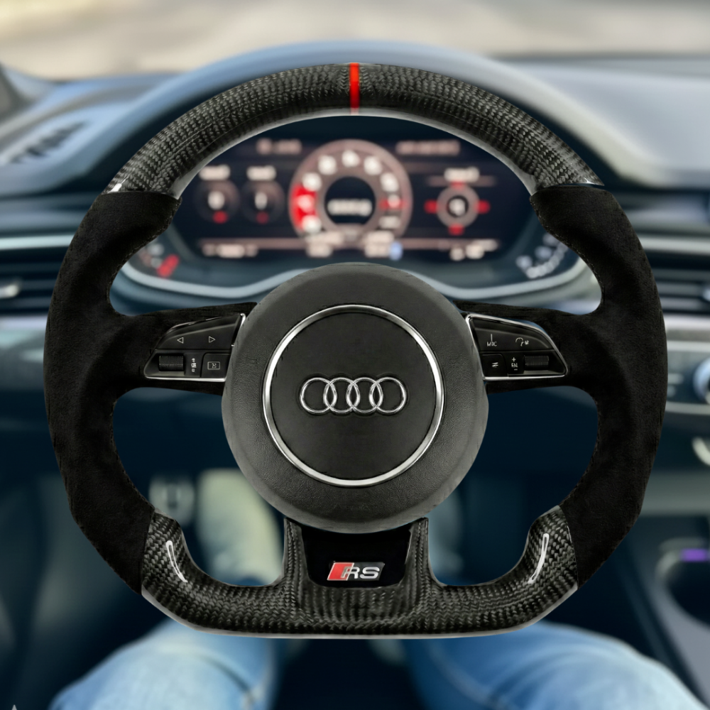 Volant Carbone Sur-Mesure OEM - Audi (2014-2016)