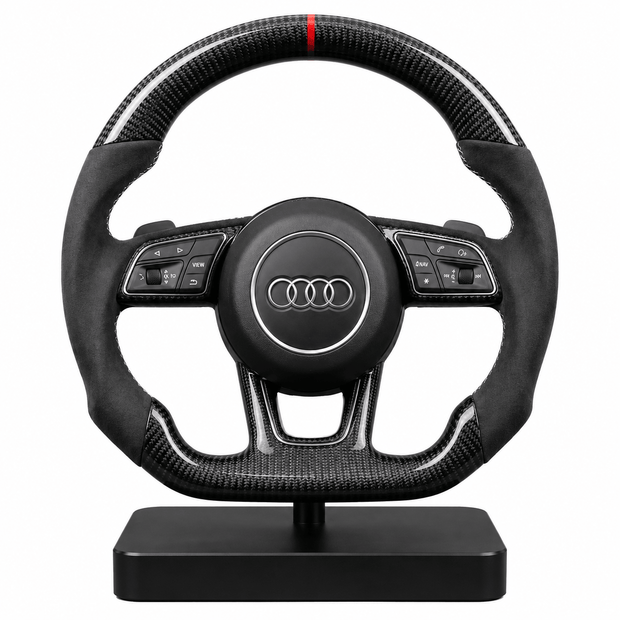 Volant en Carbone Personnalisé pour Modèles Audi