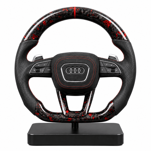 Volant en Carbone Personnalisé pour Modèles Audi