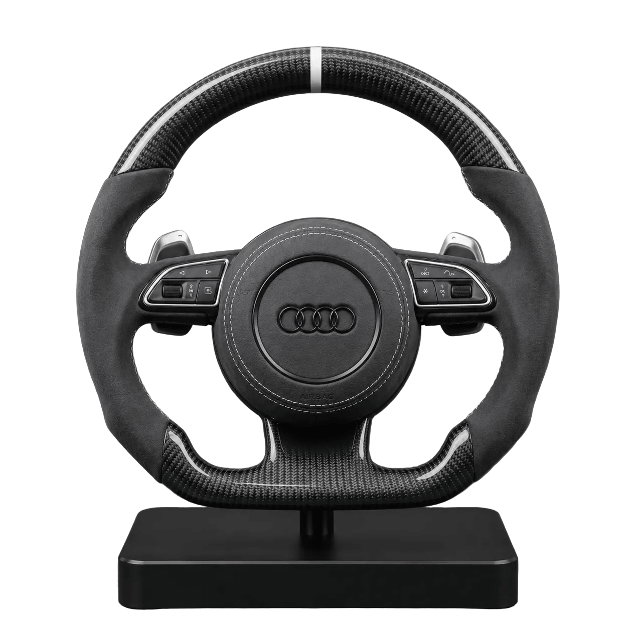 Volant en Carbone Personnalisé pour Modèles Audi
