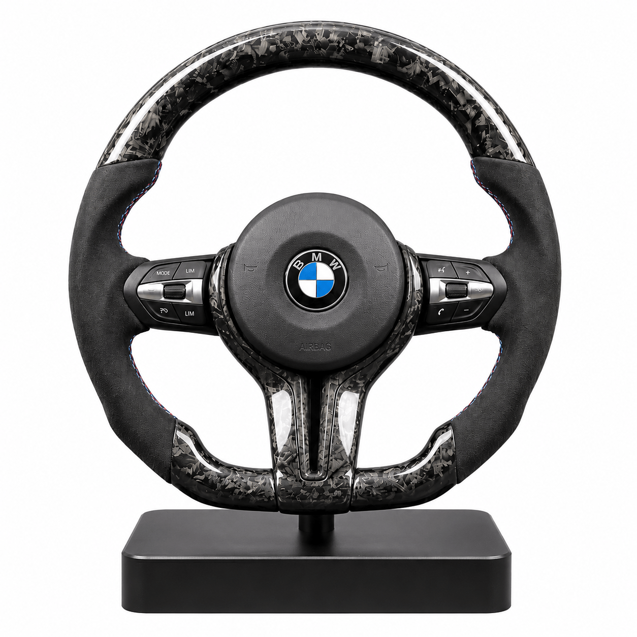 Volant en Carbone Personnalisé pour Modèles BMW