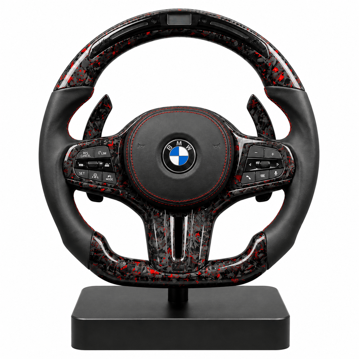 Volant en Carbone Personnalisé pour Modèles BMW