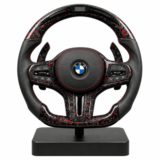 Volant en Carbone Personnalisé pour Modèles BMW
