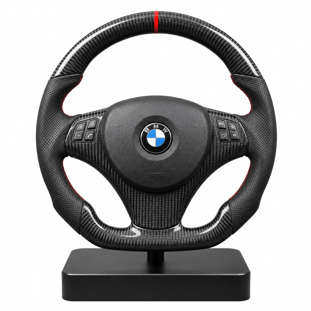 Volant en Carbone Personnalisé pour Modèles BMW