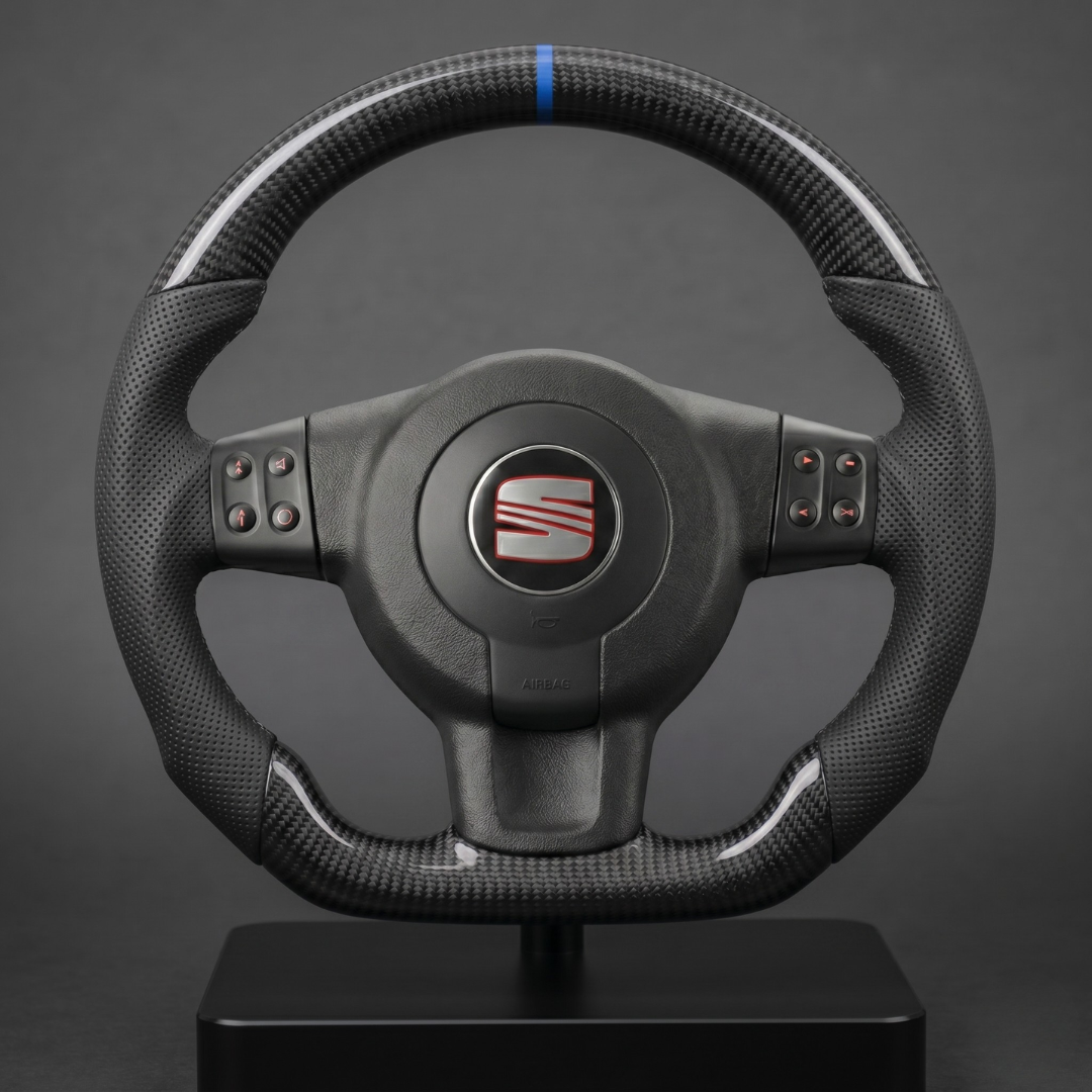 Volant Carbone Sur-Mesure OEM - SEAT (1999-2012)