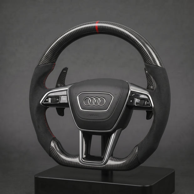 Volant Carbone Sur-Mesure OEM - Audi (2022-2024)