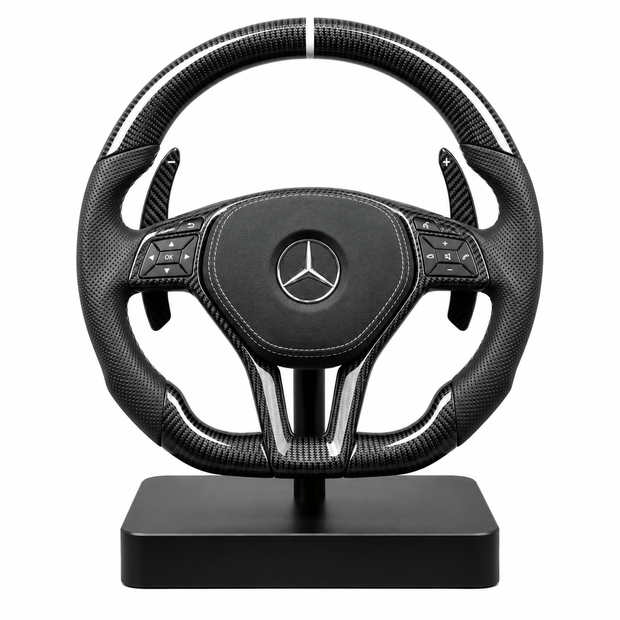 Volant en Carbone Personnalisé pour Modèles Mercedes-Benz
