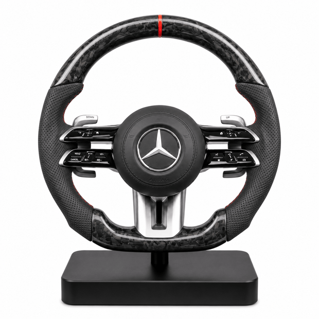 Volant en Carbone Personnalisé pour Modèles Mercedes-Benz