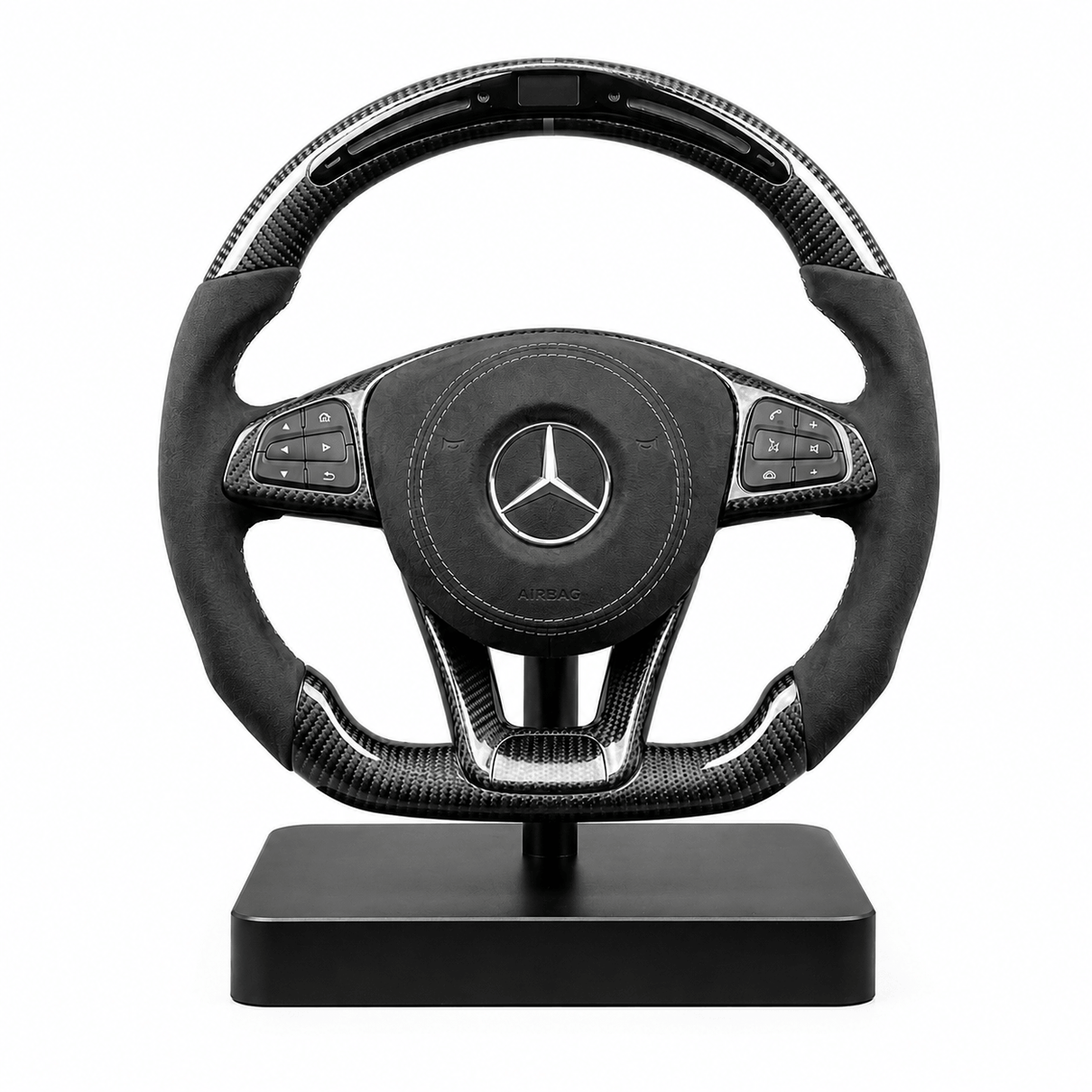 Volant en Carbone Personnalisé pour Modèles Mercedes-Benz