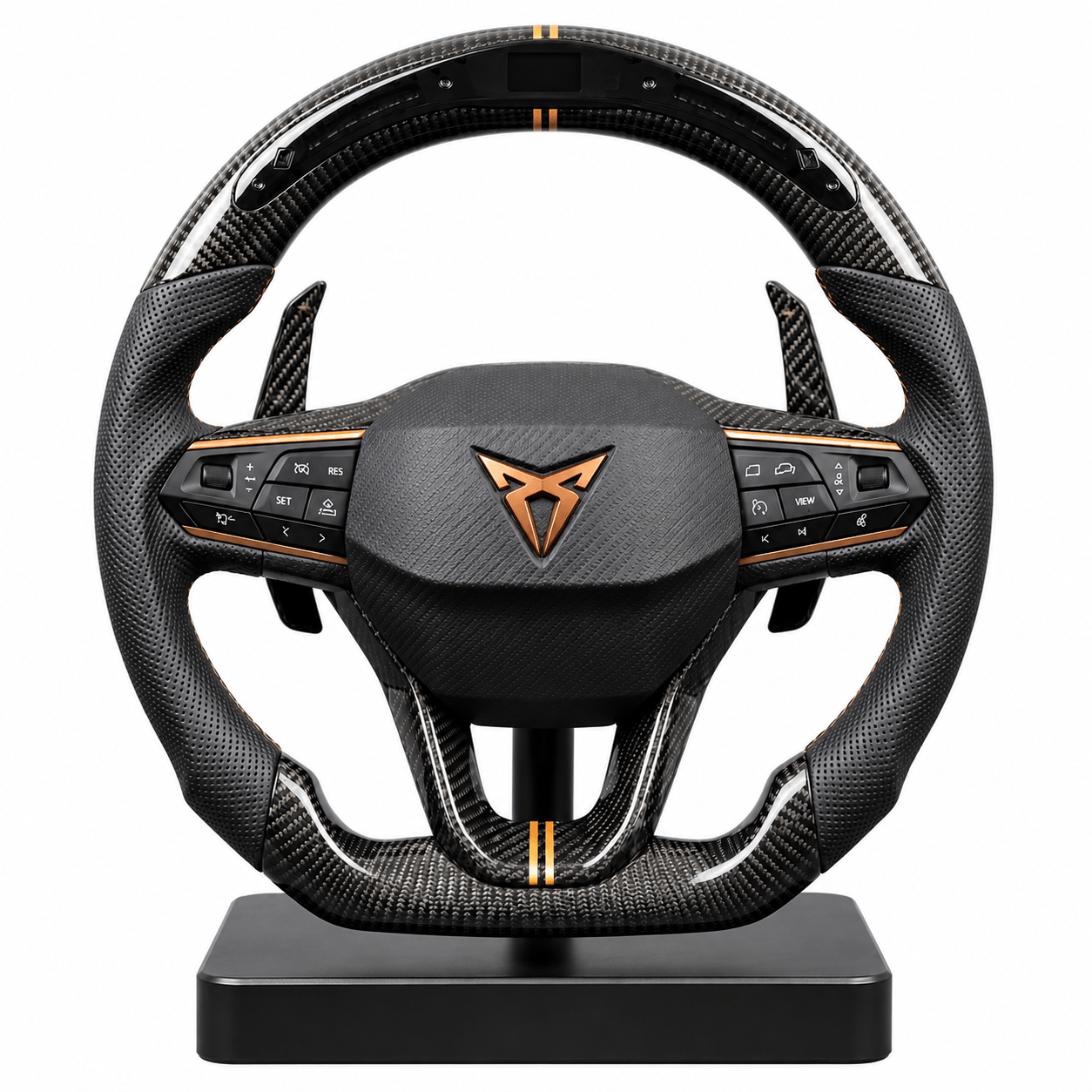 Volant en Carbone Personnalisé pour Modèles CUPRA