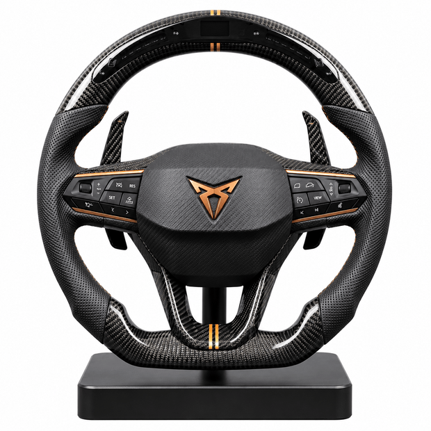 Volant en Carbone Personnalisé pour Modèles CUPRA
