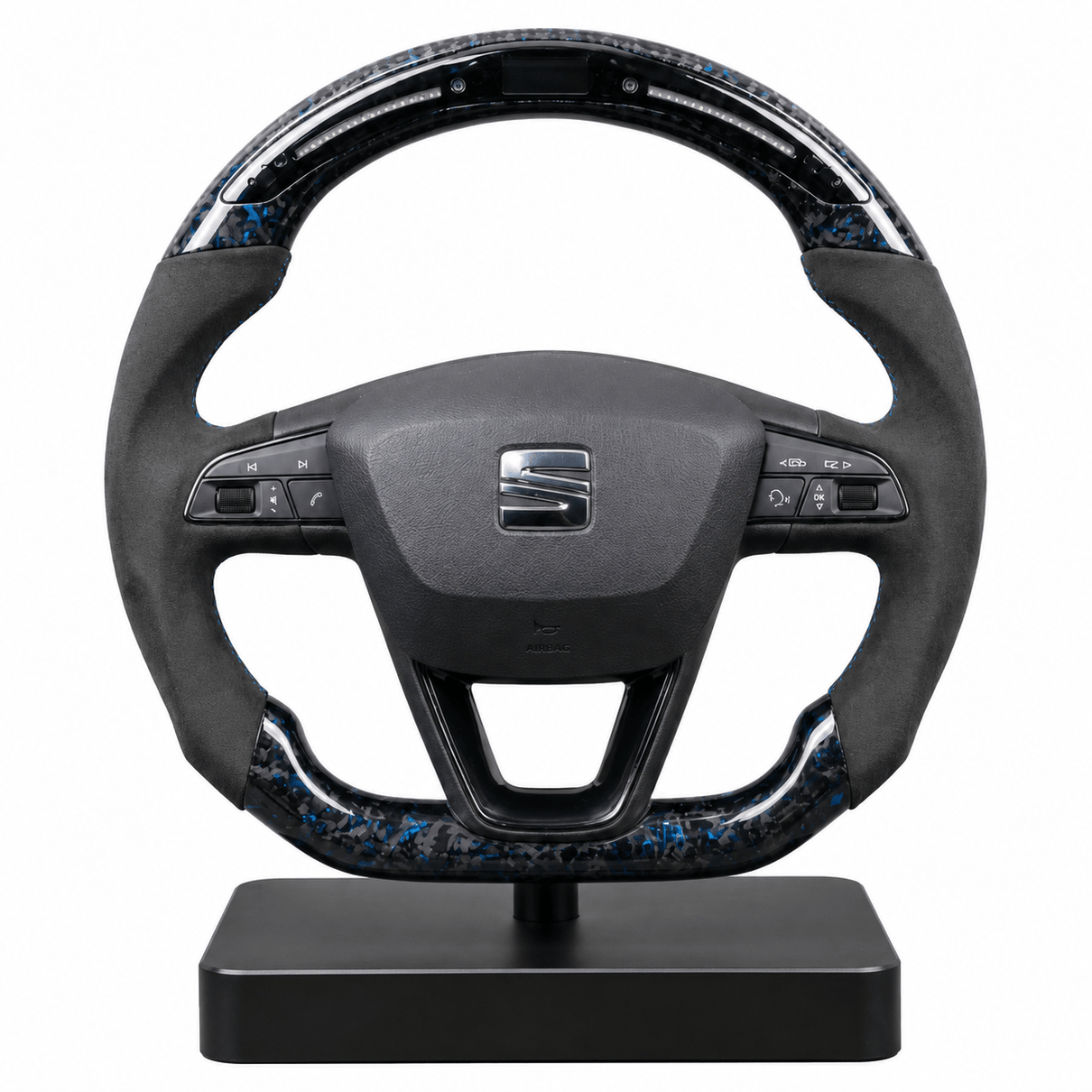 Volant en Carbone Personnalisé pour Modèles SEAT et CUPRA