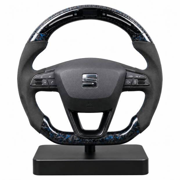 Volant en Carbone Personnalisé pour Modèles SEAT et CUPRA