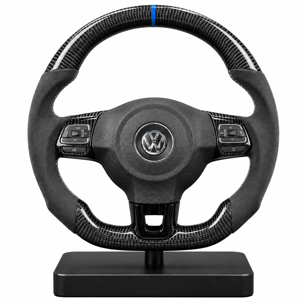 Volant en Carbone Personnalisé pour Modèles Volkswagen