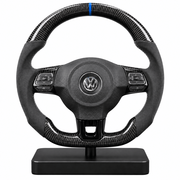 Volant en Carbone Personnalisé pour Modèles Volkswagen